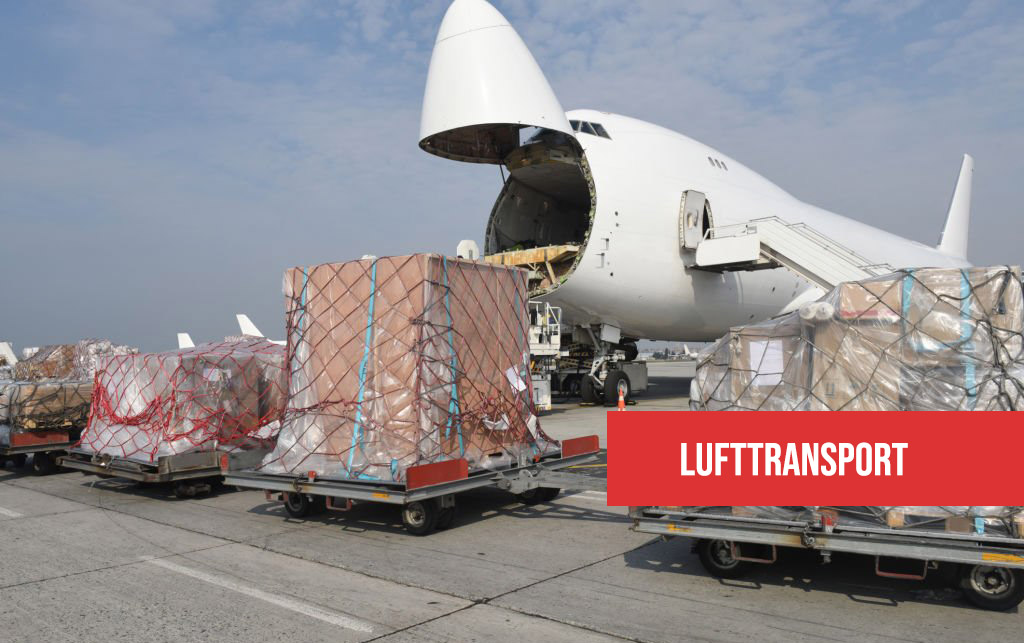Lufttransport spedycjaaxis